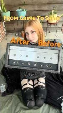 From Grime To Shine Learn How To Clean Your Amp | #amp #amplifier #amplife #silvertone #guitarcare