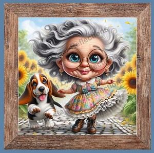 Dancing With My Basset Hound Digital Files - Etsy UK