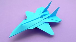 10K views · 78 reactions | How to fold origami fighter plane - Paper folding origami jet fighter - Handmade paper toy ideas #Crafts #FighterPlane #OrigamiJet | Entertaining Arts | Facebook