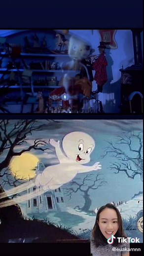 Adorable Little Ghost Casper: The Friendly Spirit