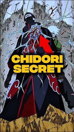 The INSPIRATION BEHIND CHIDORI #naruto #curiosities