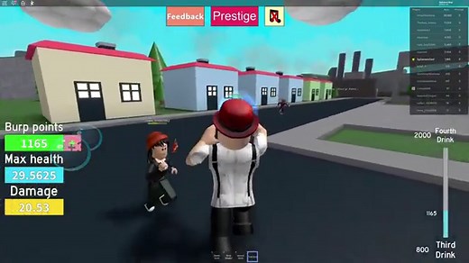 KILLING EVERYONE with MY BURP POWER in ROBLOX BURPING SIMULATOR !!