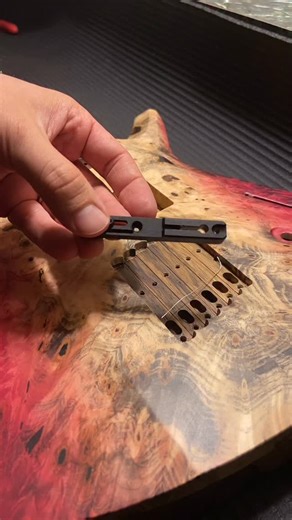 Installing my hardtail bridge | Padalka Guitars