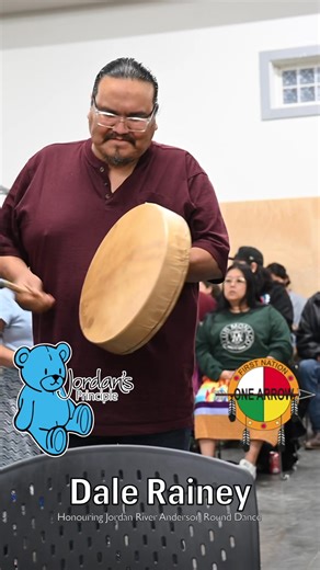 Dale Rainey Honouring Jordan River Anderson Round Dance One Arrow First Nation | Curtis Cameron Photography