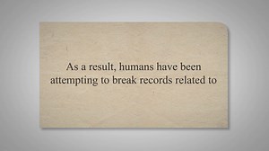 Biggest, Fastest, Deepest: World Records at Sea