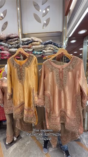 Reyansh Fab | stunning Divider-Fit Ethnic Pant Suit Set — where tradition meets statement glam✨ Crafted in rich, luxe fabric with intricate heavy hand... | Instagram