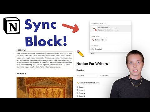 Notion For Writers: Using Footnotes and New Sync Block