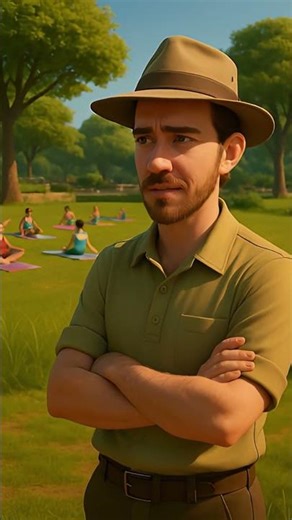 Kangaroo Joins the Yoga Class 🧘🦘 | Tales from the AI Zoo