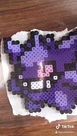 Como planchar tus figuras con hama beads