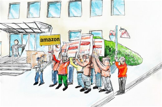 "La situación se está tensando": Amazon España afronta protestas de los trabajadores a las puertas del Black Friday
