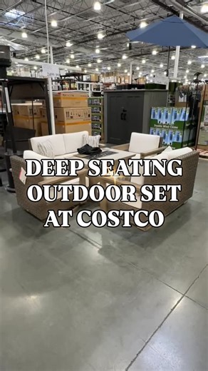 Amanda Tadros | Costcofam4u on Instagram: "🔥 Outdoor Living Upgrade at Costco! If you’re planning to level up your patio this season, this Agio Juniper deep seating set is a full outdoor lounge setup with comfort, durability, and a built-in fire feature for those cooler nights. ✔ item 1934214 — Agio Juniper 5-Piece Deep Seating Set with Fire Table ✔ $2499.99 Details: • No-rust aluminum frame for long-lasting durability • Fire table with 30,000 BTU heat output • All-weather resin wicker construc