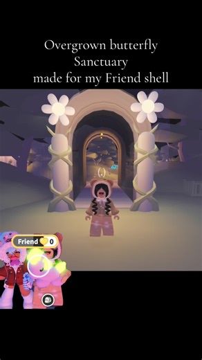 Overgrown Butterfly Sanctuary in Roblox for Friends