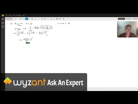 Calculus 2 - Work on a spring