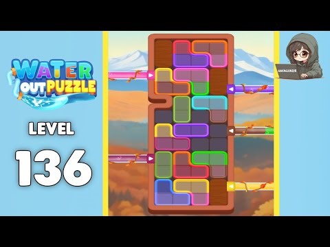 Water Out Puzzle level 136 solution
