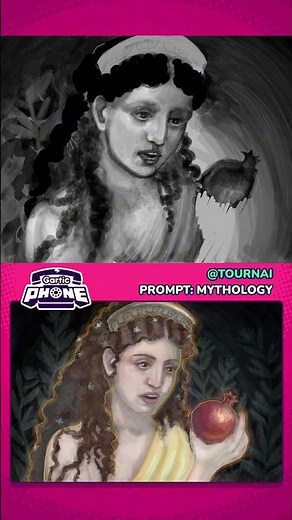 GARTIC PHONE WEEKLY DRAWING CHALLENGE #4 // PROMPT: MYTHOLOGY