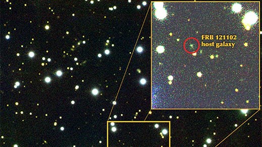 Mysterious radio signal traced to dwarf galaxy