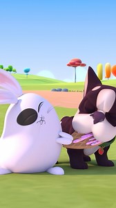 Menuda pelea se han montado Cuquín, Fantasma y Tomate por la galleta 👶🐰🐶💥🍪 #CleoyCuquin #Cuquin #Caricaturas #Dibujosanimados #videoseducativos | Cleo y Cuquín- Familia Telerín
