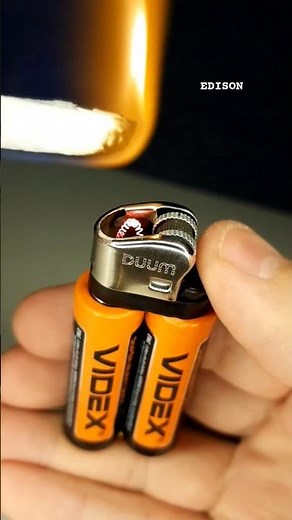 Making a DIY electric lighter #electriclighter #shorts #trending #viral #diy