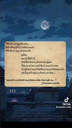 ඉතින් නොවැම්බර් 17 .... මොකක්ද් කියන්න තියෙන්නෙ 🥺😩💯