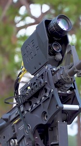 5.3M views · 63K reactions | Beware of dog: Get a look at 'Lone Wolf' — a robot dog armed with an M4 #robot #dog #armedforces #technology #ai #military #defense #army | Military Times | Facebook