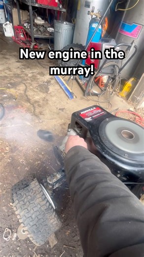 The off-road Murray gets a new engine!!!