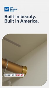 From glass doors to LED lighting, Preston’s full-service process brings your vision to life. | The Container Store | Facebook