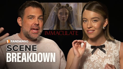 8.3K views · 61 reactions | Sydney Sweeney and director Michael Mohan break down the 'Blessed With a Miracle' scene from their new movie #Immaculate. Head over to Rotten Tomatoes to watch the full scene, and get your tickets on Fandango today! fandan.co/Immaculate | Fandango | Facebook
