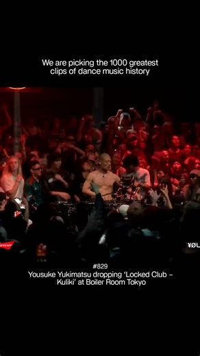 @edm_museum | “Yousuke Yukimatsu delivering ‘Locked Club – Kuliki’ at Boiler Room Tokyo a masterclass in underground electronic music. | Instagram