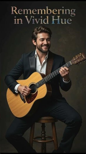 Remembering in Vivid Hue, a Country Song, male vocals