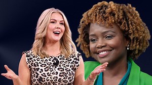 Biden's Press Sec Karine Jean-Pierre Blasts Karoline Leavitt for ‘Deplorable’ Texting Scandal