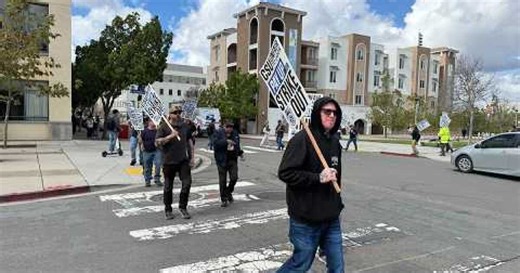 CSU building maintenance workers go on strike, including at SDSU