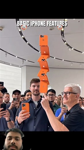 Basic iPhone feature💀 #smartphone #viralvideo