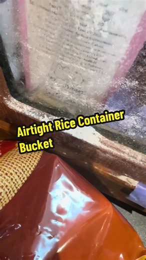Airtight Rice Container Bucket for Freshness