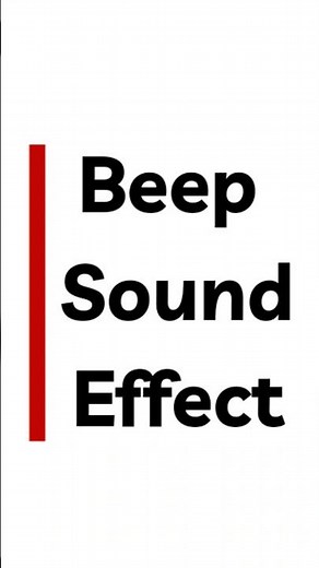 #short || Beep sound effect || Subscribe for more