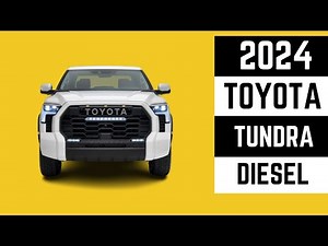 2024 Toyota Tundra Diesel