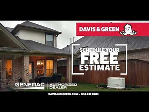 Davis & Green: Generac Home Standby Generators - Be Prepared for Power Outages!