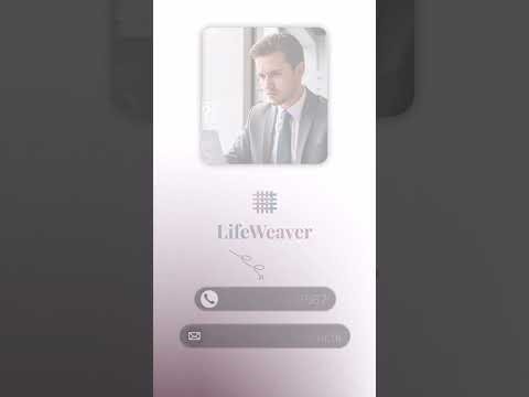 LifeWeaver iPhone Setup Using WeaveSync on PC