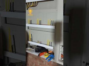 شرح طريقة عمل أحسن لوحة عدادت كهربا #وائل_المدنى