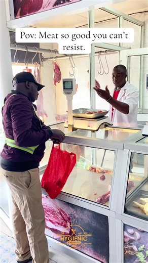 We sell the best meat😁. 📍Hygienic Butchery, Section 58 centre. ☎️0705 265135. #meat #nakuru #butcher #fyp #trending