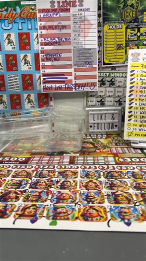 Pull Tabs Live! 🍀🐘 Stop in and say hi! 👋 Like and follow! Current Games: 1️⃣pt Kitty’s night before Christmas - holds 1️⃣pt Candy Cane Cutie - jars 1️⃣pt Mr potato head ugly sweater - holds and windows 1️⃣pt Wicked - mini 1️⃣pt Chilly Cash Chase - nuggets 5️⃣pt Gold Rush - Flash Let’s get popping!!! #pulltabslive #pulltabs #livepulltabs #luckyellie pull tabs bingo live | Ellie’s Pull Tabs and Games