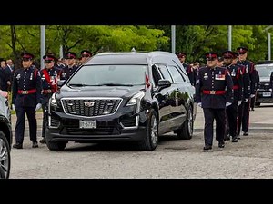 FALLEN TORONTO POLICE OFFICER: Funeral for Const. Marc Pinizzotto funeral