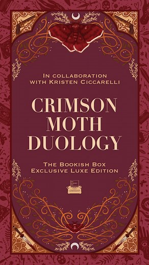 Hey, Bookish Fam! In collaboration with Kristen Ciccarelli @kristenciccarelli , The Bookish Box is thrilled to announce our Exclusive Luxe Edition Set of The Crimson Moth duology! ** It is recommended that you visit our Trigger Warnings Page, link in our bio! ** Why we love The Crimson Moth duology: 🌹Enemies to Lovers 🌹Witch x Witch Hunter Romance 🌹Forbidden Magic 🌹Fake Dating, but Oops…I Caught Feelings 🌹“I Want to Kill You, but I Also Want to Make Out with You?” This set will include the