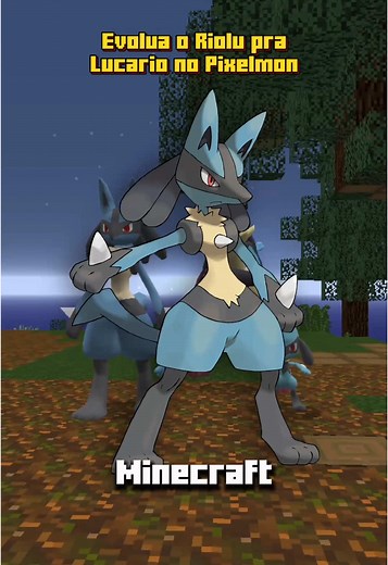 Como Evoluir Riolu para Lucario no Pixelmon Brasil