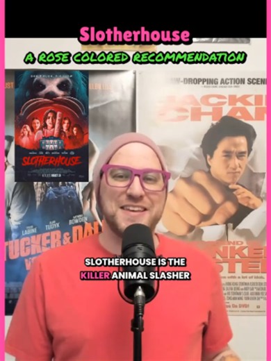 Slotherhouse is a killer sloth sorority slasher where logic taps out early and chaos takes over. It’s bad-on-purpose horror built for group-watch roasting, with off-screen kills, over-the-top acting, sloth selfies, and the kind of nonsense you either reject immediately or fully surrender to. #rosecoloredfilmreviews #slotherhouse #horrorcomedy #badmovies #MovieReview