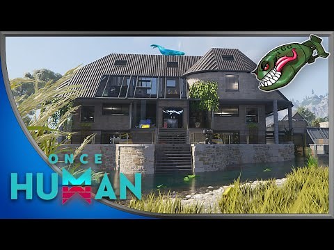Once Human | River Side Cottage & Greenhouse Acid Farm Build #11