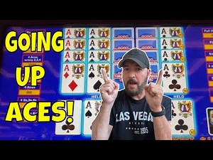 Winning Aces on Stack Em High Video Poker!