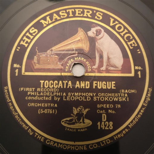 Philadelphia Symphony Orchestra Conducted By Leopold Stokowski - Toccata And Fugue