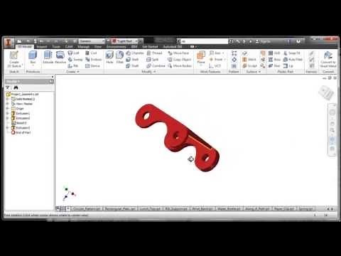 Inventor: Project Geometry Tool