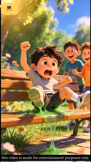 bhai kaise chipak gaye! 😱 #shorts #trending #cartoon #luckygameplay