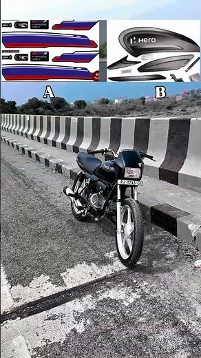 😎 Splendor Best Sticker Modified | Full Look Beast 🔥 #splendor #tyer #sticker #modified #bikelife